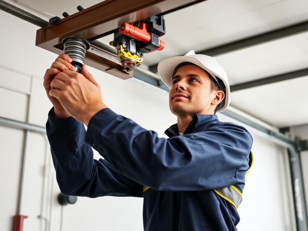 Professional garage door installation service by Windham Garage Doors technicians in New Hampshire